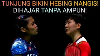 😱 KEREN SEKALI NIH! TUNJUNG SIKAT JIAO! Gregoria Mariska Tunjung vs He Bing. Badminton Bulutangkis