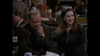 Frasier Clips:  Frasier breaks up for Roz in French