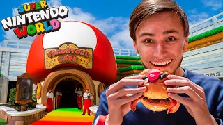 I ate EVERYTHING at Super Nintendo World!