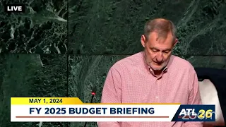 #Atlanta City Council FY25 Budget Briefings (Fiscal condition of the City): May 1, 2024 #atlpol