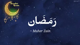 Ramadan_versi arab (lirik arab & terjemahan) ~Maher Zain