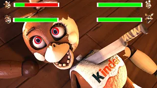 [SFM FNAF] FNaF Kinder Counter Jumpscares With Healthbars!