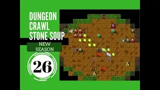 Dungeon Crawl Stone Soup v0.11 - прохождение старой хардкорной версии - часть #26 (Boris Бритва)