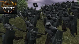 SARUMANS HOST MARCHES ON THE OLD SOUTH ROAD (Siege Battle) - Third Age: Total War (Reforged)