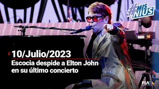 #MisNius | Elton John se despide de los escenarios con un concierto abarrotado en Escocia