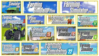 Evolution game Farming Simulator 2008-2023 🚜 from Giant software