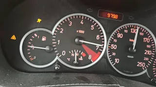 Peugeot 206 RC top speed (FD 5.06 + longer 5th)