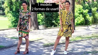 MOLDE E COSTURA VESTIDO MUITO FÁCIL|INICIANTE