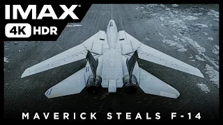 Maverick steals F-14 | Top Gun: Maverick | 4K HDR IMAX