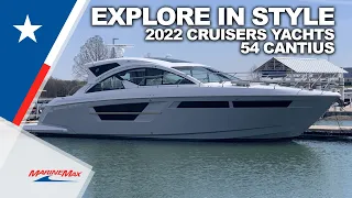 Made in USA | 2022 Cruisers Yachts 54 Cantius | MarineMax Dallas Yacht Center