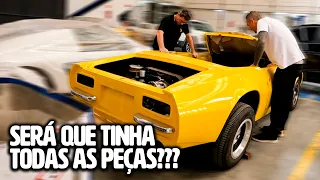 PUMA GTS - ORGANIZANDO AS PEÇAS PARA MONTAGEM!!!