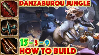 SMITE HOW TO BUILD DANZABUROU - Don Zaburou DANZABUROR Skin Showcase + Danzaburou Jungle Build