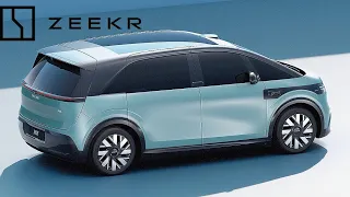 Zeekr MIX 2024. An advanced compact van is preparing for its debut.