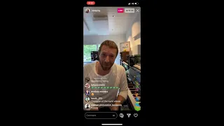 Us Against the World Piano Version (Coldplay Instagram Live)