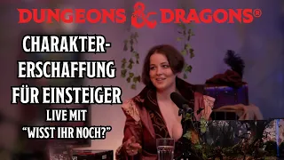 Dungeons & Dragons Charakter-Erschaffung mit "Wisst ihr noch?", @breedingunicorns und @youtubenews