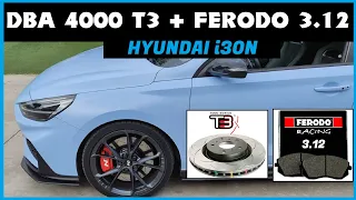 HYUNDAI i30N DISCOS DBA 4000 T3 + PASTILLAS FERODO 3.12 [TUTORIAL] COMO Cambiar pastillas Y DISCOS