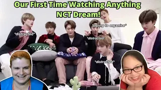 first time watching "nct dream not getting anything done cause they talk way too damn much" reaction