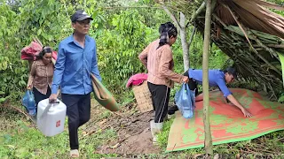 Homeless Woman. Find New Lands. And The Kind Hut Owner