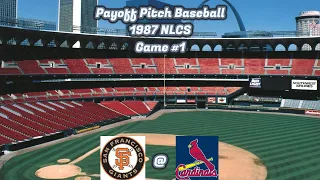 Payoff Pitch Baseball | 1987 NLCS Game #1