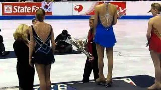 Ladies' Medal Ceremony - 2009 Skate America