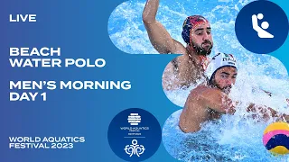 LIVE | Day 1 | Men's Morning | Beach Games Beach Water Polo Qualification Tournament 2023