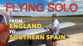 Flying SOLO from UK to Spain in a Piper Cherokee. www.hour-building.com