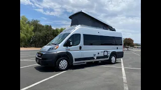 2021 Thor Tellaro 20AT Promaster Chassis Retractable Roof Top W Sky Bed Rear King Bed 114990 1080p