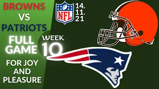 🏈Cleveland Browns vs New England Patriots Week 10 NFL 2021-2022 Full Game Watch Online Football 2021