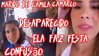 festa de Camila Camargo marido desaparido Vanessa aparece sem os filhos confusão zilu  em silêncio