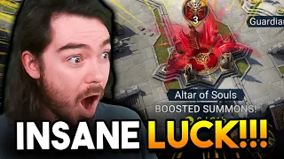 MASSIVE PULLS for First Ever BOOSTED SOUL SUMMONS!! | Raid: Shadow Legends
