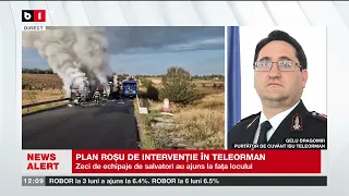 PLAN ROȘU DE INTERVENȚIE ÎN TELEORMAN. Știri B1TV_ 22 sept.2023