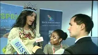 Miss World 2011, Ivian Sarcos from Venezuela, interviewed by Breaking Travel News