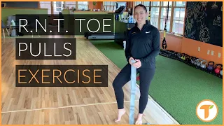 Ankle Rehab Exercise | R.N.T. Toe Pulls