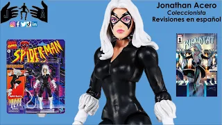 Black Cat Spider-man retro series Toy Review Jonathan Acero Revisiones en Español