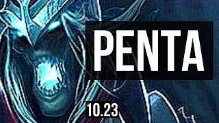 KARTHUS vs XIN ZHAO (JUNGLE) | Penta, 2.5M mastery, Godlike | KR Diamond | v10.23