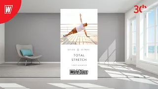 TOTAL STRETCH с Тимуром Шамиловым | 1 сентября 2023 | Онлайн-тренировки World Class