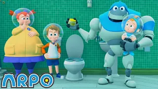 Water Woes | ARPO The Robot Classics | Full Episode | Baby Compilation | Funny Kids Cartoons