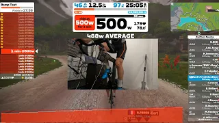 My BEST Bike Power Test In A Year | Zwift Ramp Test Full Gas