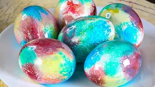 How to paint eggs for Easter 2024 in an original and beautiful way with napkins ❗️