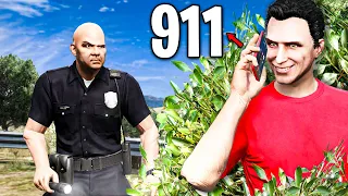 Pranking Entire Police Department in GTA 5 RP