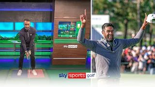 Tony Finau's swing ANALYSED 🧐 | Audi Performance Zone