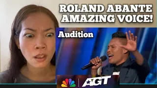 AMAZING VOICE You won't believe Roland Abante's | AGT Audition 2023