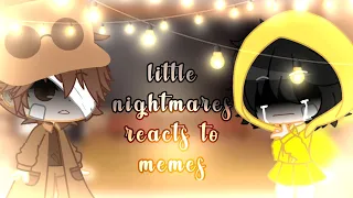 🌧️little nightmares reacts to memes🔑 [Rus/Eng] part 3⚠️My AU⚠️