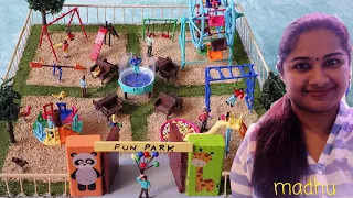 Miniature Kids Park Model || DIY Miniature Project|| Kids Park School Project