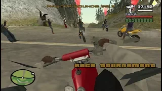 First-Person mod - GTA San Andreas - Dirtbike Danger - Race Tournament