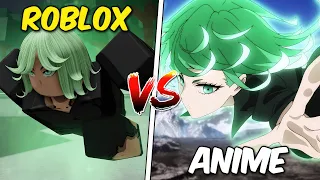 All moves in The Strongest Battlegrounds vs Anime (Tatsumaki)