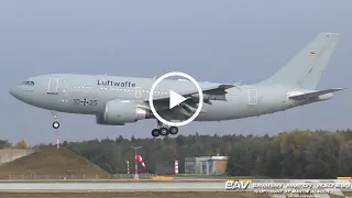 Airbus A310 MRTT - German Air Force 10+25 - touch and go at Manching Air Base