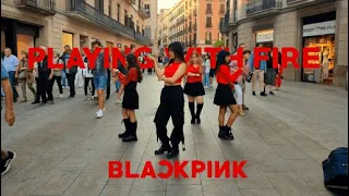 [KPOP IN PUBLIC] BLACKPINK - (불장난) PLAYING WITH FIRE | Dance Cover by INSANE from Barcelona