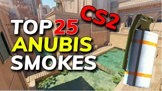 Top 25 Essential Anubis Smokes CS2 (2023)
