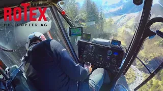 ROTEX Helicopter - Spezialholzerei Innertkirchen